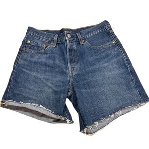 Levi’s 501 Premium Denim Button-fly Shorts Raw or Rolled Hem